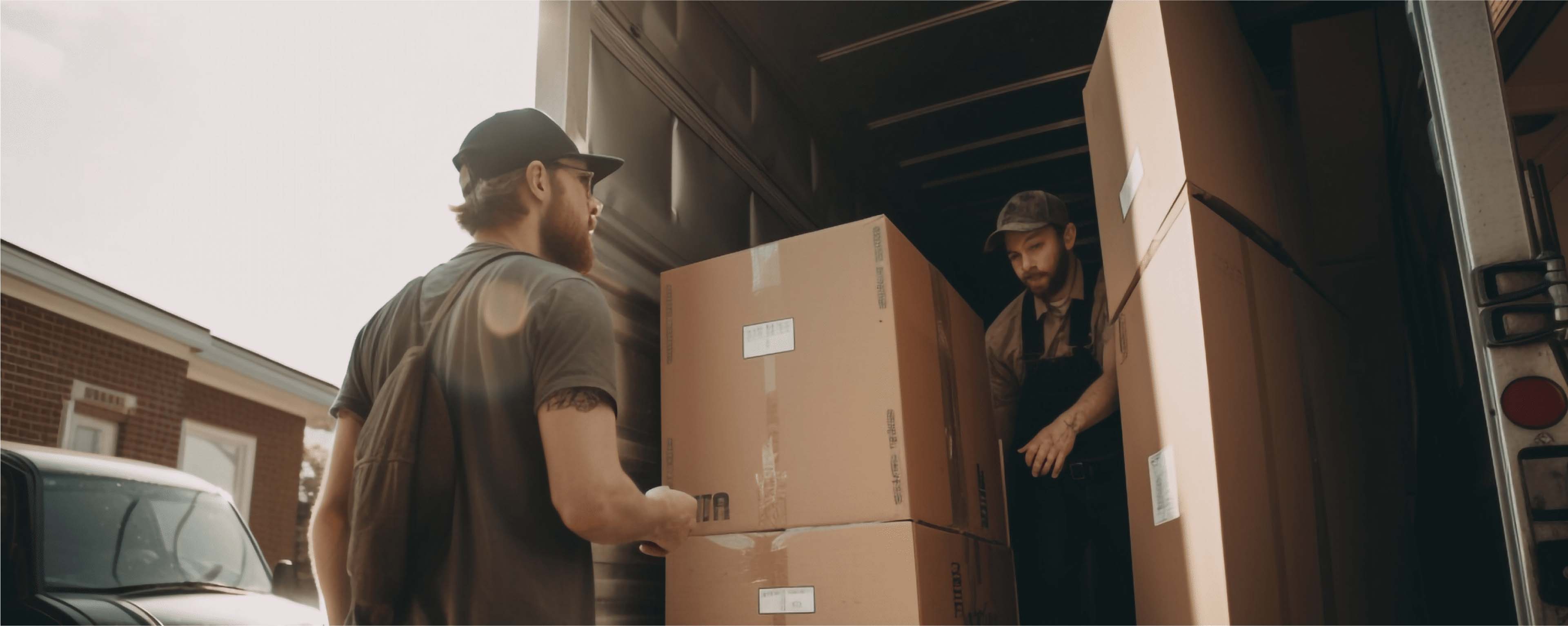 Boxes and workers